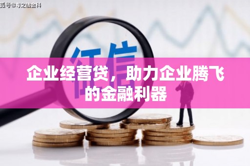 福安企业经营贷，助力企业腾飞的金融利器