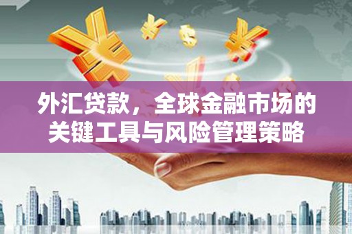 福安外汇贷款，全球金融市场的关键工具与风险管理策略