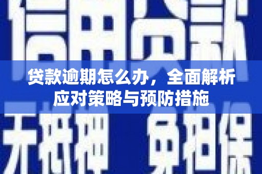 福安贷款逾期怎么办，全面解析应对策略与预防措施