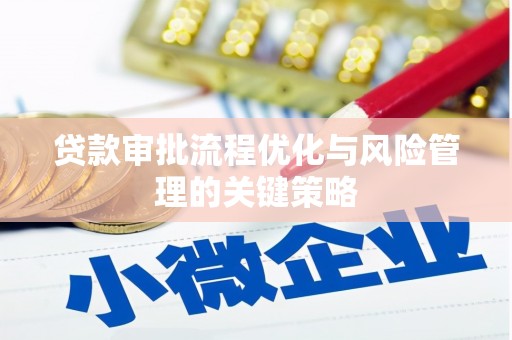 福安贷款审批流程优化与风险管理的关键策略