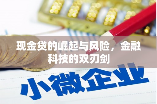 福安现金贷的崛起与风险，金融科技的双刃剑