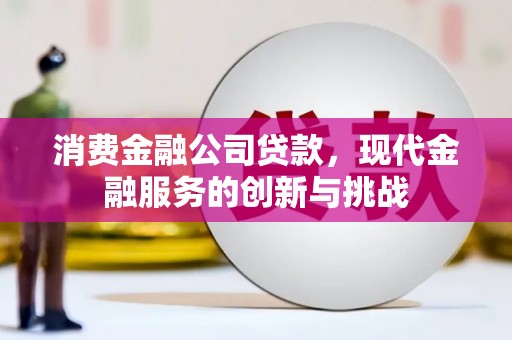 福安消费金融公司贷款，现代金融服务的创新与挑战