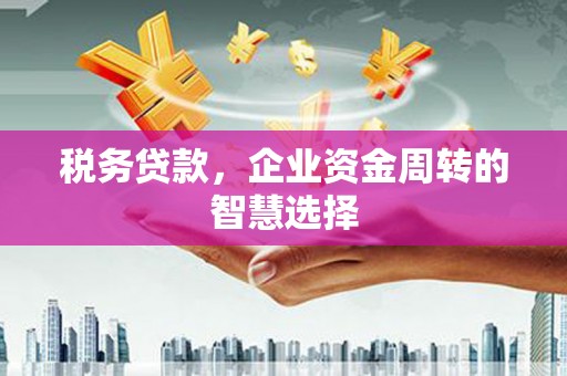 福安税务贷款，企业资金周转的智慧选择