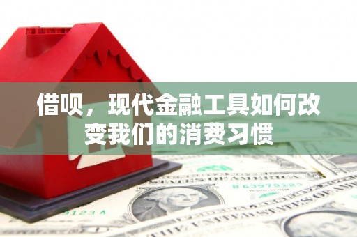 福安借呗，现代金融工具如何改变我们的消费习惯