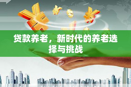 福安贷款养老，新时代的养老选择与挑战