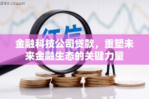 福安金融科技公司贷款，重塑未来金融生态的关键力量