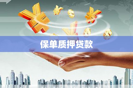 福安保单质押贷款
