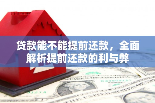 福安贷款能不能提前还款，全面解析提前还款的利与弊
